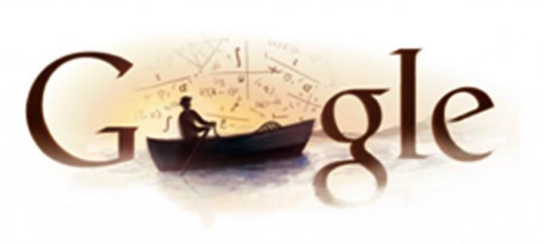 Google doodle dedicated to Mihailo Petrović on the occasion of the 145th anniversary of his birth.